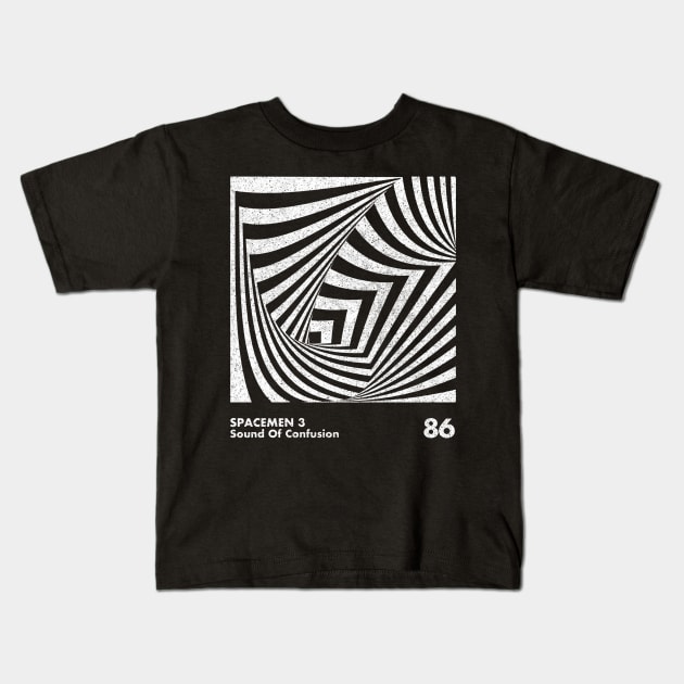 Spacemen 3 / Sound Of Confusion / Minimalistic Design Artwork Kids T-Shirt by saudade